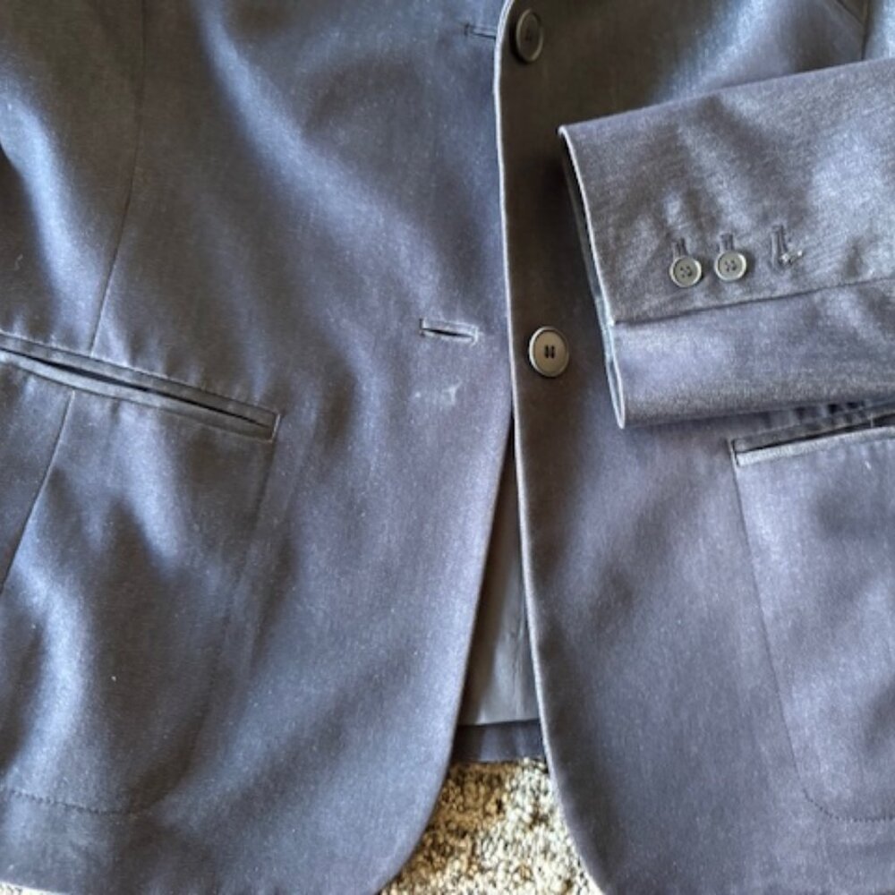 Ann Taylor Blue Pant Suit Women's Size 6 - Picture 2 of 9